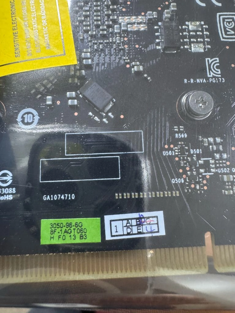 RTX 3050 Twin X2 그래픽카드 이미지