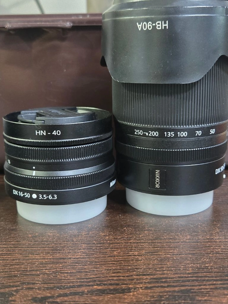 니콘 z50ii 16-50렌즈, 50-250 렌즈(w zoom kIt) 이미지