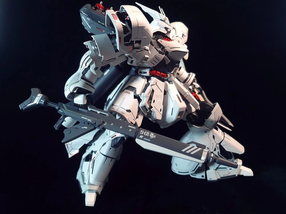 mg 사자비 ver AMURO 도색작 판매 합니다. 이미지