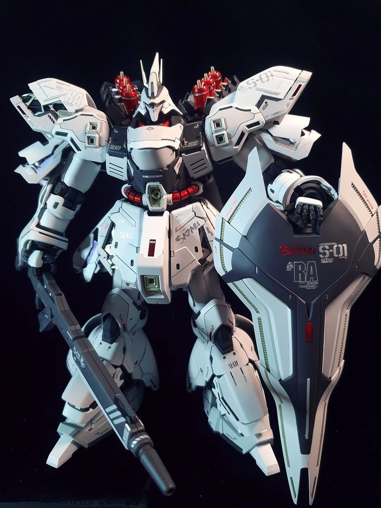 mg 사자비 ver AMURO 도색작 판매 합니다. 이미지