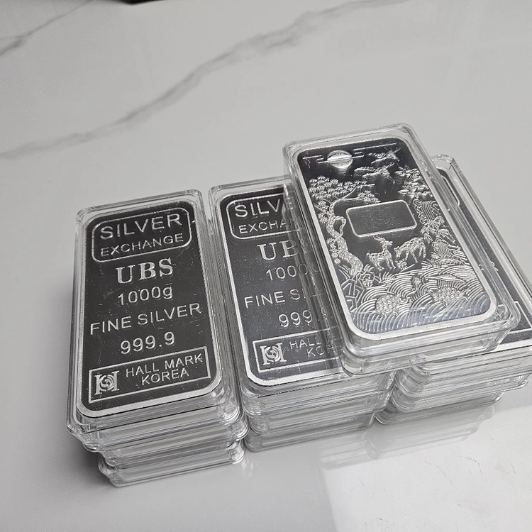 GBK UBS 아시아골드 실버바 판매해요 이미지