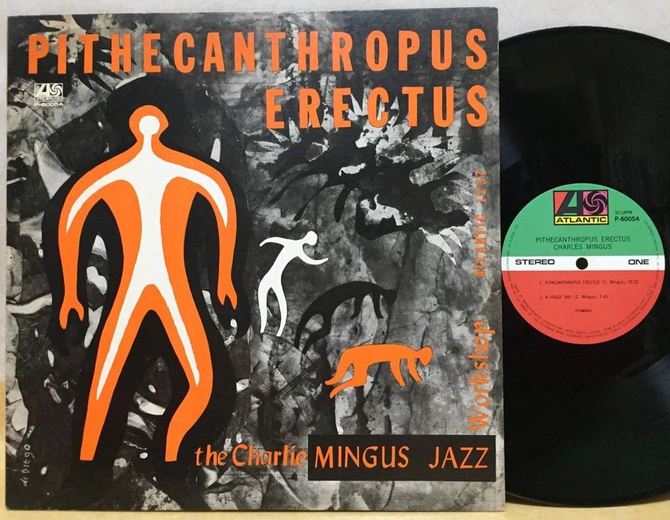 LP ; charlie mingus - pithecanthropus 찰리 밍거스 재즈 엘피 jazz 이미지