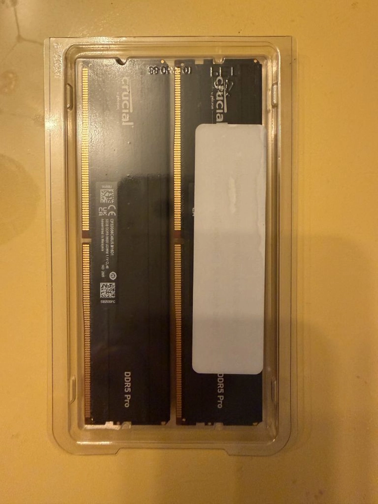 DDR5 32GB 메모리 2개 이미지