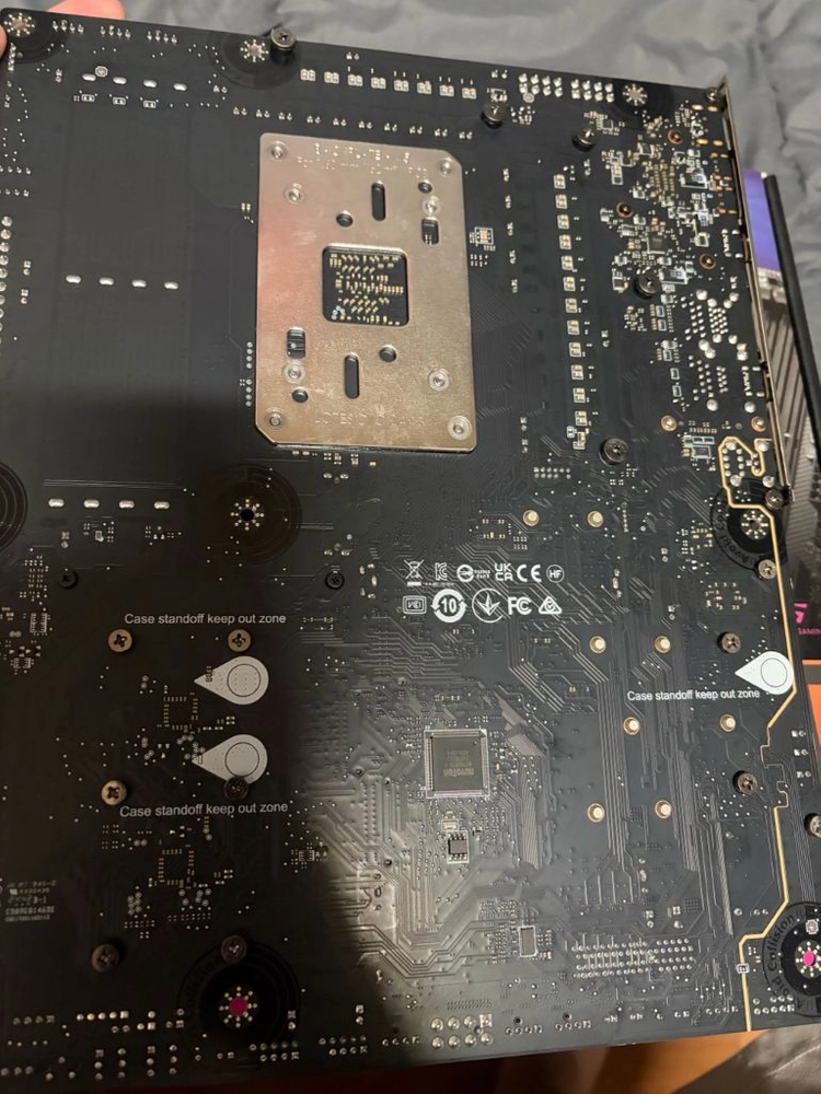 msi x870e 카본 wifi 메인보드 이미지