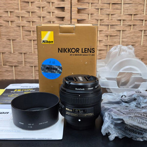니콘/정품 af-s 50mm f1.8g A급 이미지