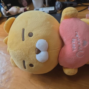 리틀프랜즈 곰돌이 봉제인형 하트인형 YOU,REMINE 애착인형 인형 이미지