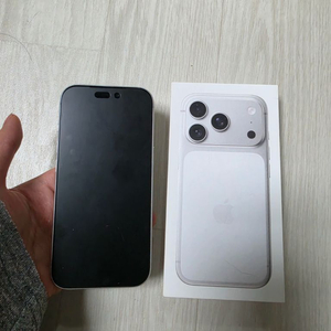 아이폰 17 Pro 256GB 실버 / 배터리 99% / 풀박스 이미지