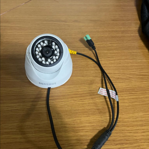 삼성 CCTV 카메라 돔형 화이트 이미지