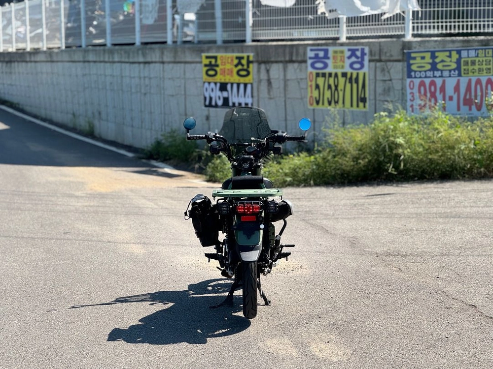 혼다 헌터커브ct125/24년식/8천키로/315만원/2채널블박/신차급 이미지