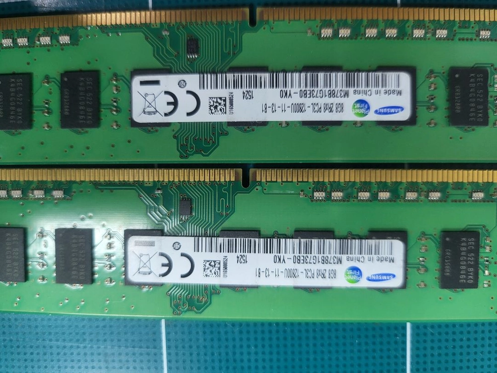 삼성 DDR3L 8GB RAM 메모리 2개세트 팝니다 이미지