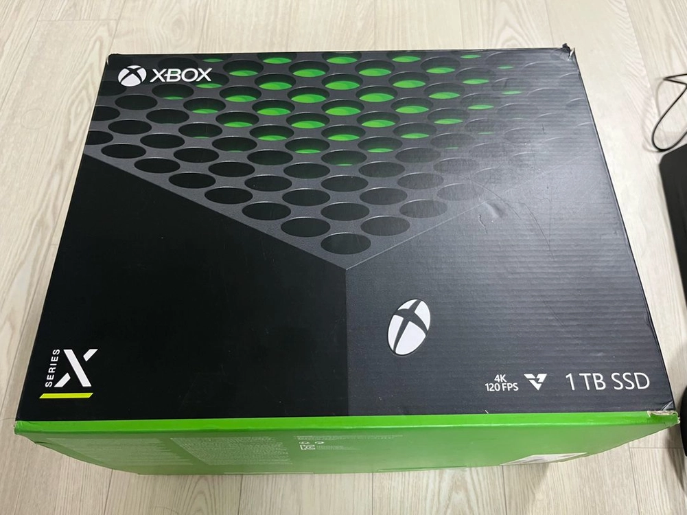 XBOX SERIES X 엑박 엑시엑 XSX 풀박스 추가패드 헤드셋 충전기 이미지