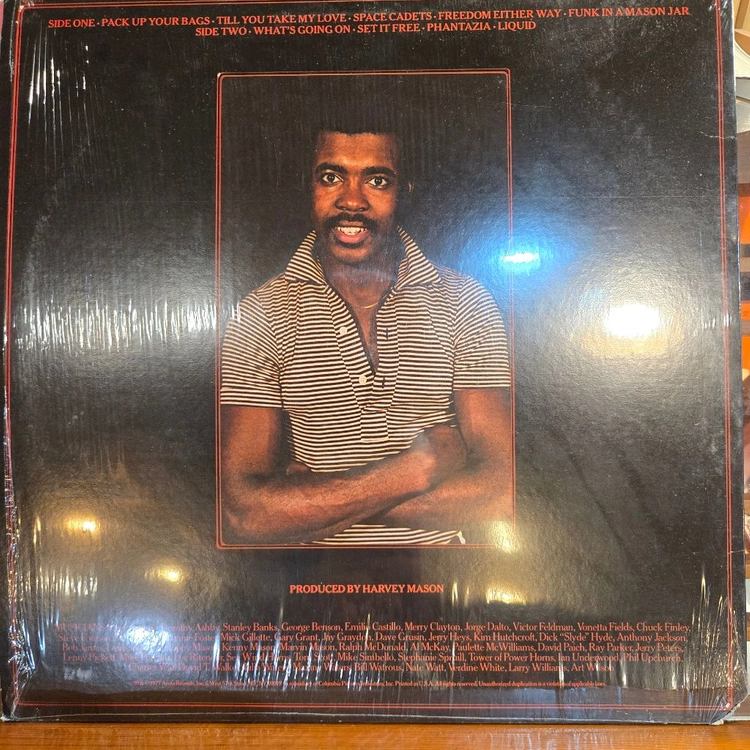Harvey Mason.funk in a Mason jar.77US.초반.NM/NM+.민트급LP 이미지