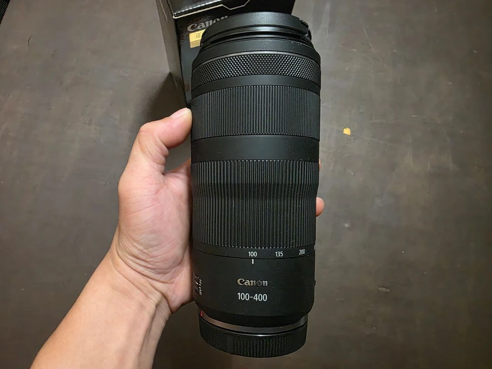 캐논 RF100-400mm F5.6-8 IS USM 망원줌렌즈 이미지