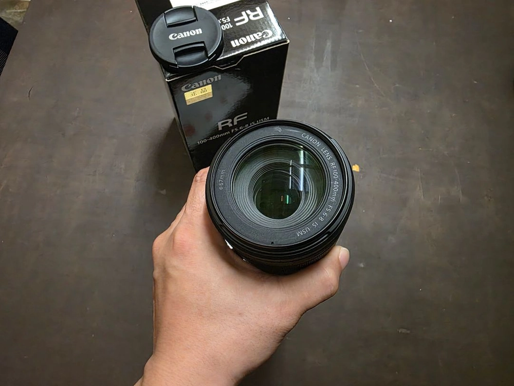 캐논 RF100-400mm F5.6-8 IS USM 망원줌렌즈 이미지