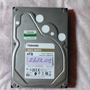 도시바 NAS 7200/128M HDD 4TB 2612시간 이미지