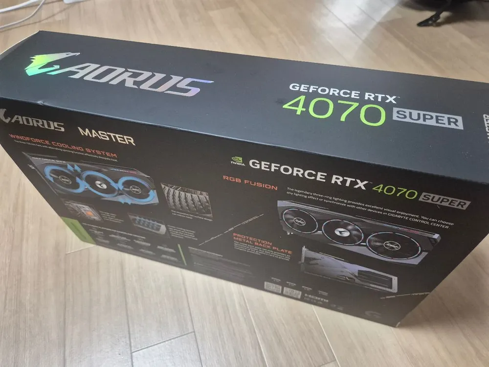 4070 super 어로스마스터 이미지