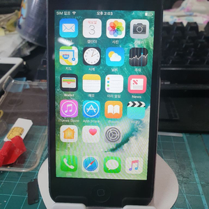 아이폰5 32G 블랙 사진용 소장용 이미지