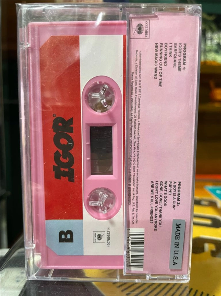 Tyler, The Creator - Igor 수입 미개봉 카세트 테이프 이미지