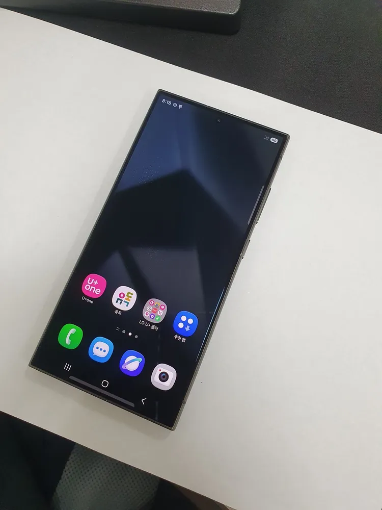 갤럭시S24울트라 블랙 256GB U+ AA급 무잔상 기능정상 049595 이미지