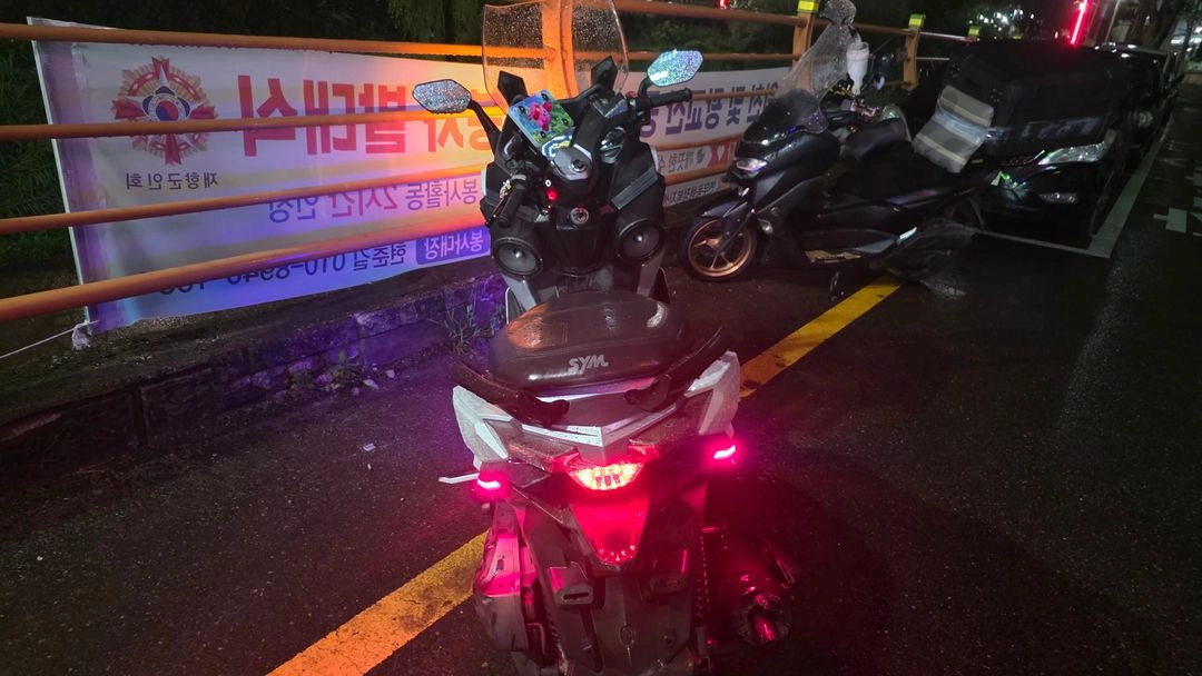 크루심알파125cc 준튜닝 판매 이미지