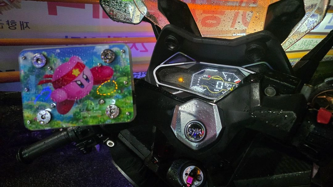 크루심알파125cc 준튜닝 판매 이미지
