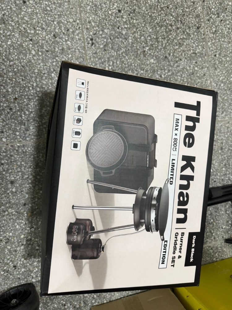 맥스 800도씨 더칸 버너세트 블랙 이미지