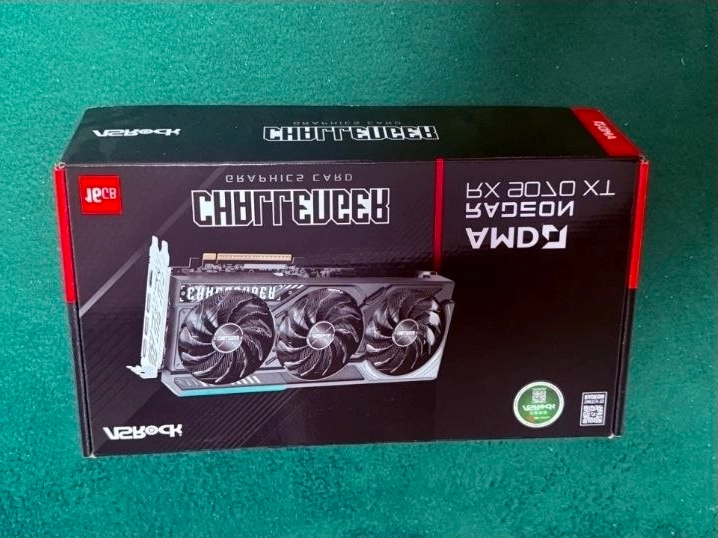 ASRock 라데온 RX 9070 XT 챌린저 16GB 그래픽카드 - 안심되는 중고거래