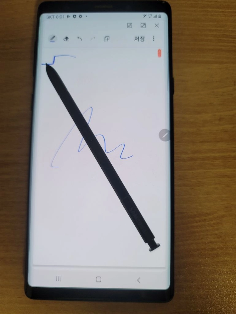 갤럭시노트 9 블랙 128G 이미지