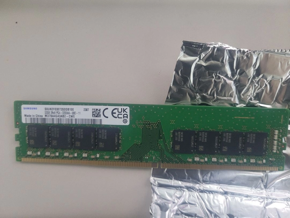 삼성 DDR4 3200 32G 램 판매합니다. 이미지