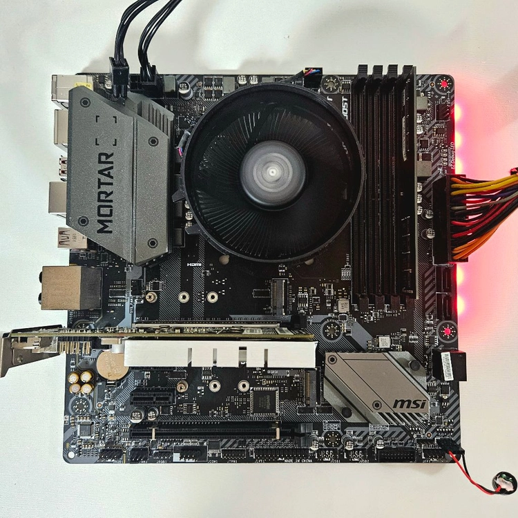 라이젠7-3800XT + MSI B450M 박격포 이미지
