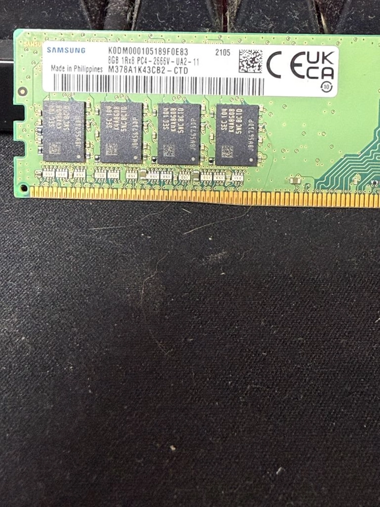 삼성 ddr4 4g 2개 8g 4개 팔아요 이미지