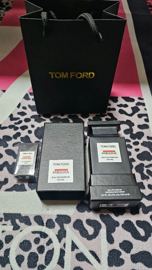 톰포드 페뷸러스 오드퍼퓸 향수 100ml+7.5ml 쇼핑백 미개봉 새상품 이미지