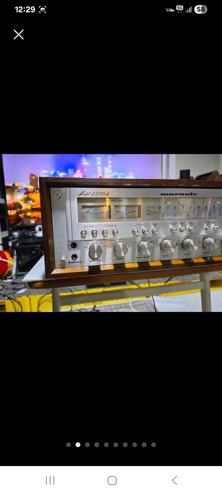 마란츠 2330B 빈티지 리시버 앰프 130W - 안심되는 중고거래