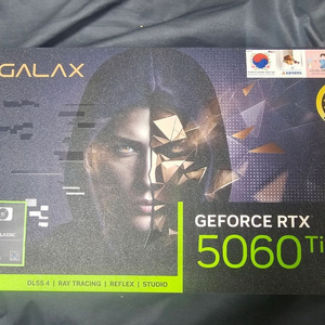 GALAX 지포스 RTX 5060Ti BLACK OC Classic D7 8GB 이미지
