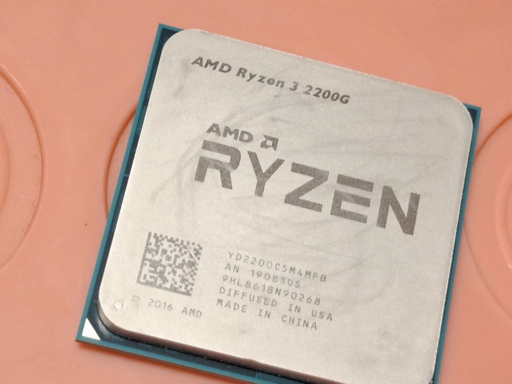 라이젠3 2200G CPU VEGA8 내장그래픽 포함 CPU (써멀구리스 증정 / 핀 휘어짐 없음) 이미지