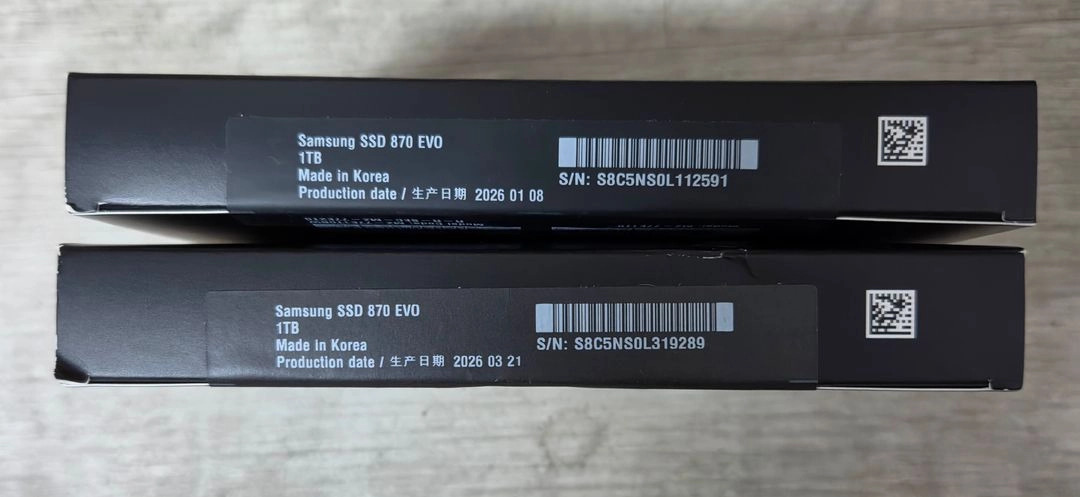 SSD 1TB SATA 2.5인치 Evo 870 이미지