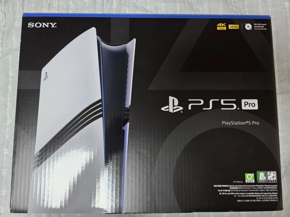 소니 플레이스테이션5 프로 PS5 Pro 콘솔 CFI-7022 B01 2TB - 안심되는 중고거래