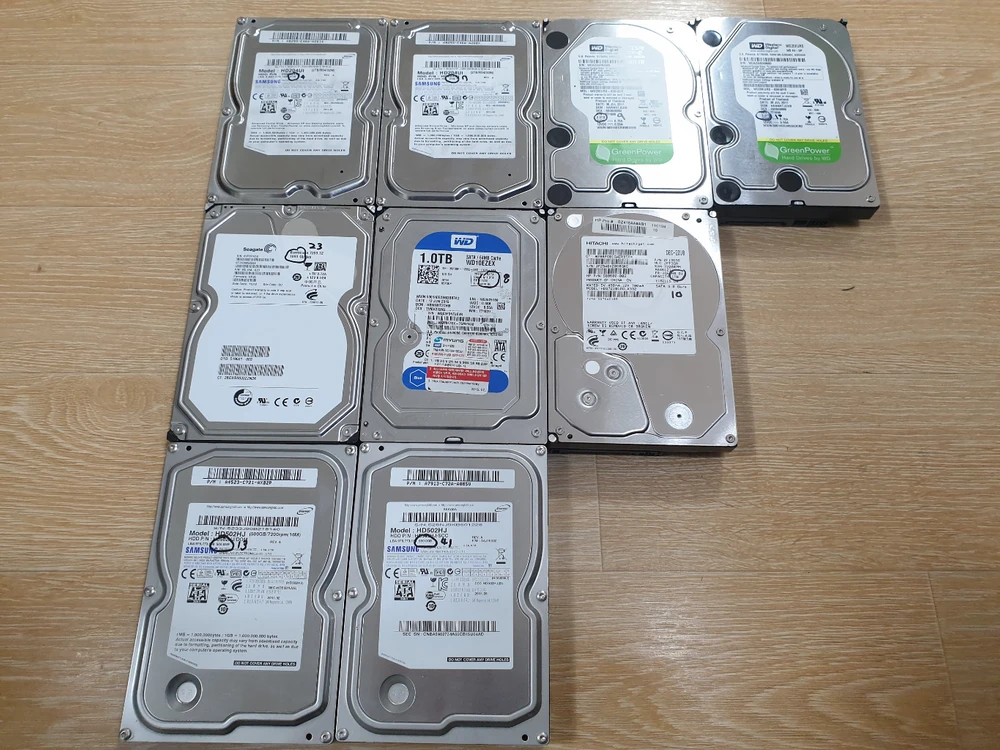 A급 중고 HDD 하드 디스크 2TB, 1TB, 500G 판매 - 안심되는 중고거래
