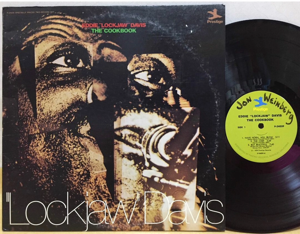 LP ; eddie lockjaw davis - teh cookbook 에디 데이비스 재즈 엘피 jazz 이미지