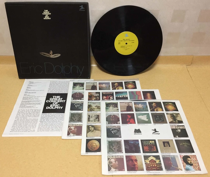 LP ; eric dolphy - great concert 에릭 돌피 재즈 박스 엘피 jazz 이미지