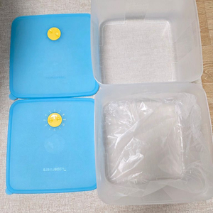 타파웨어 펭귄 정사각 냉동용기 3.8L 이미지