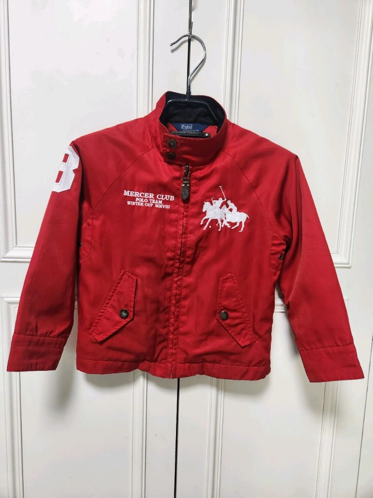 (5T)폴로 키즈 mercer club 바람막이 자켓 이미지