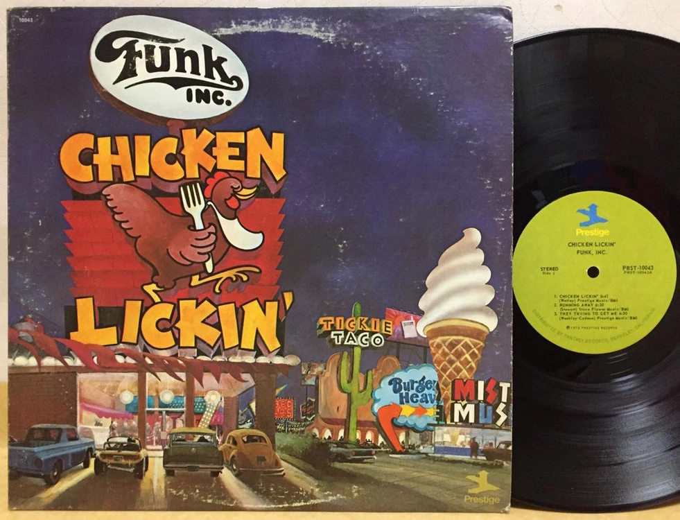 LP ; funk inc. 70년대 재즈 펑크 엘피 음반 2장 jazz funk 이미지