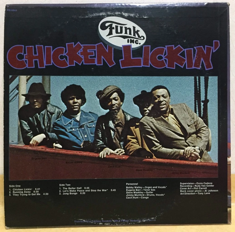 LP ; funk inc. 70년대 재즈 펑크 엘피 음반 2장 jazz funk 이미지