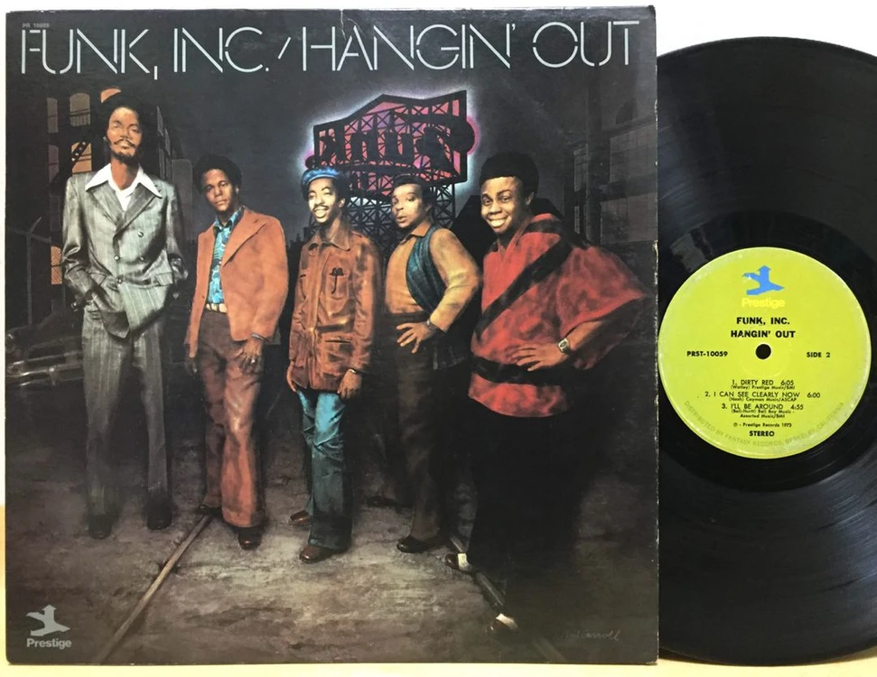 LP ; funk inc. 70년대 재즈 펑크 엘피 음반 2장 jazz funk 이미지