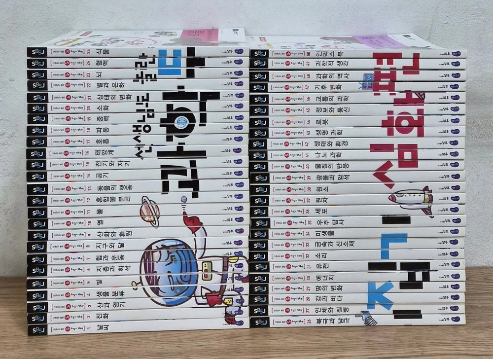 선생님도 놀란 초등과학 뒤집기 심화편 전집 50권 세트 이미지
