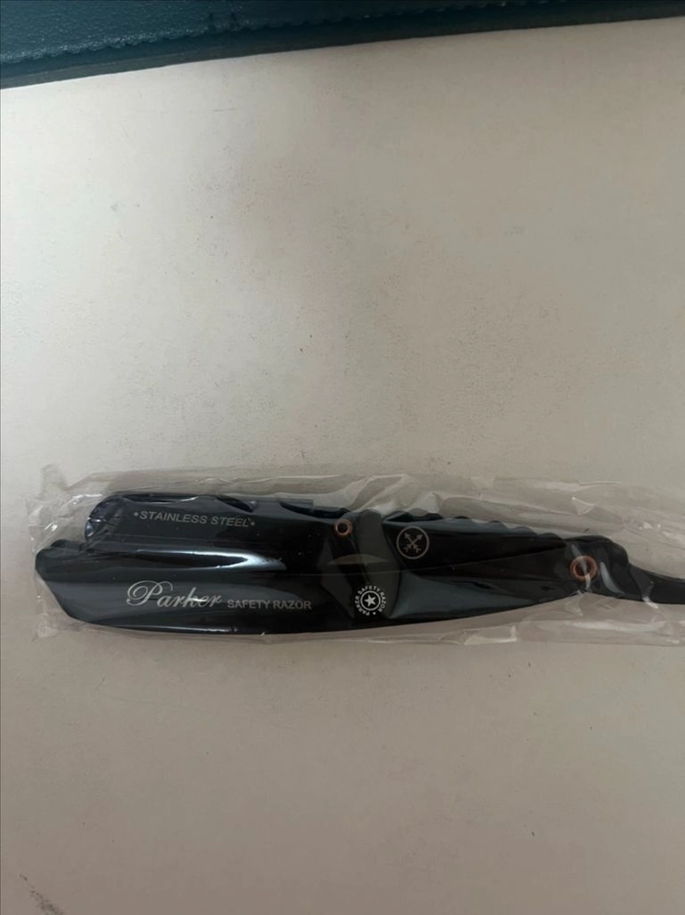 파커 클래식면도기 일자면도기 SRX 면도날 포함 (프로페셔널 클래식 바버샵사용) 이미지