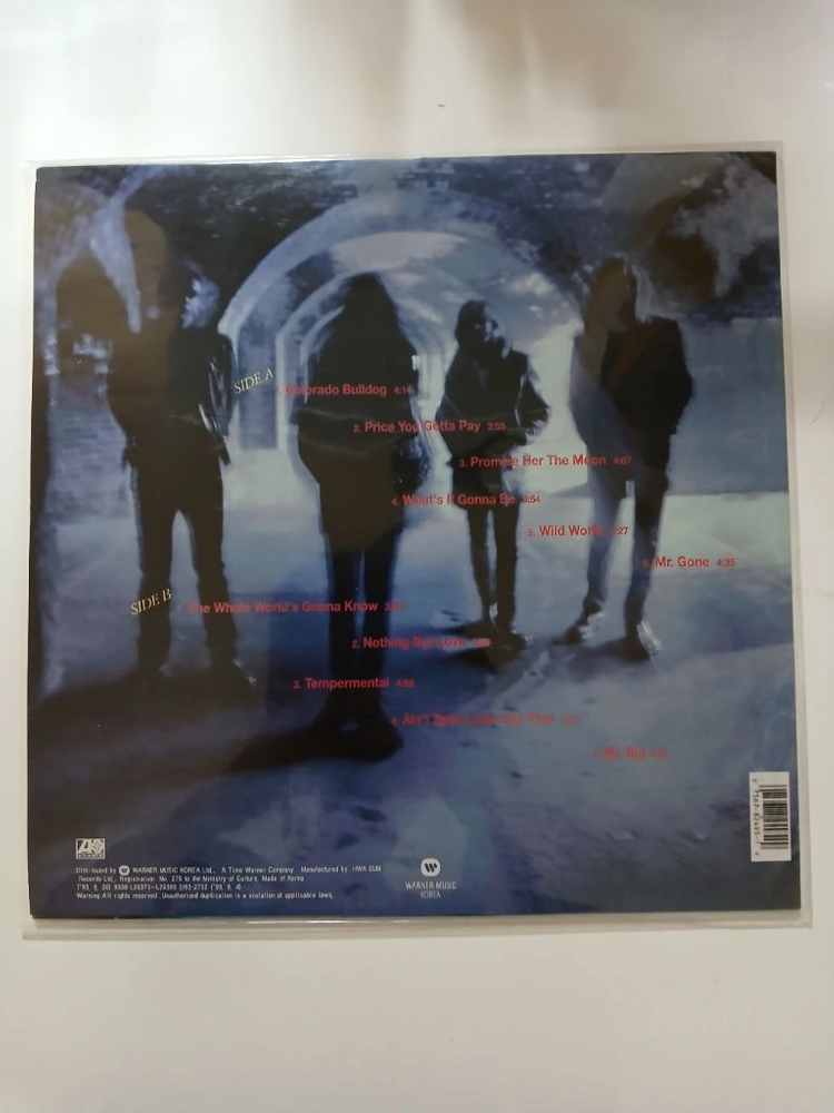 미스터빅 Bump Ahead. LP.NM/NM 이미지
