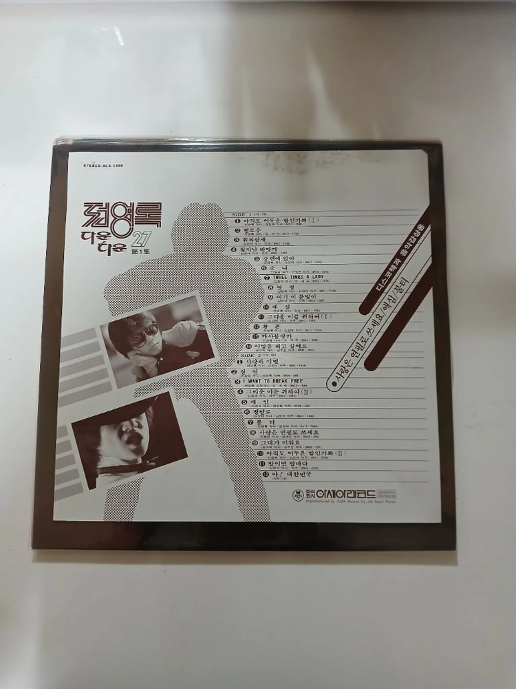 전영록다운다운 LP.NM/MM 이미지