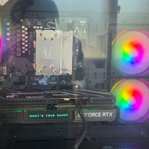 지금 이순간만 급매 신품급 명절 선물 빠른배달 게이밍 PC 라이젠 7500F RTX 3060TI 이미지